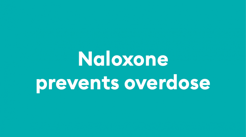 Nalaxone kits help prevent overdose and death