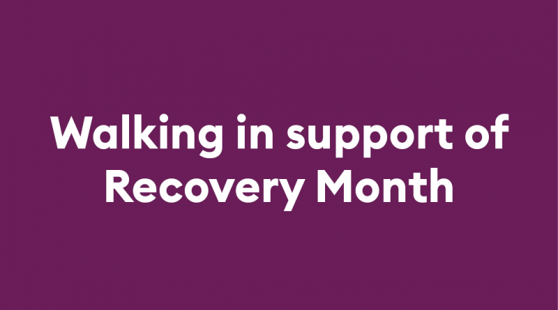 WALKING THE ROAD TO RECOVERY IN SOUTH TYNESIDE
